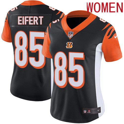 2019 Women Cincinnati Bengals #85 Eifert black Nike Vapor Untouchable Limited NFL Jersey->women nfl jersey->Women Jersey
